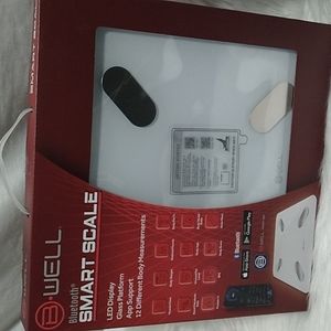 NWT B-Well Bluetooth Smart Scale W/Health App